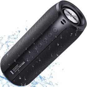 ZEALOT S51 Powerful Wireless Speaker Bass; Wireless Portable Subwoofer IPX5 Waterproof 10W Sound Box Support TF U Disk AUX For Home & Outdoor Par (Color: Red)